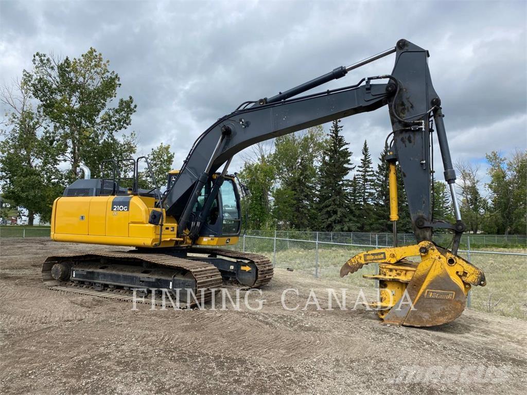 John Deere 210G Vikšriniai ekskavatoriai