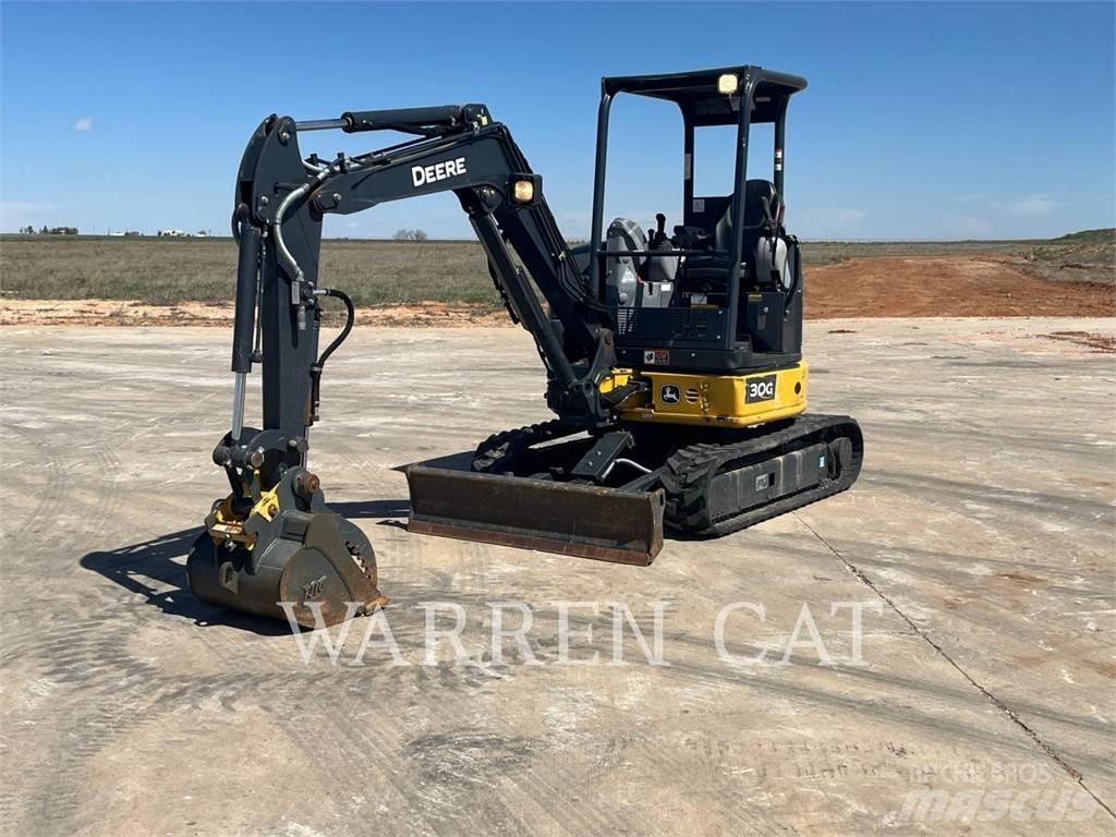 John Deere 30G Vikšriniai ekskavatoriai
