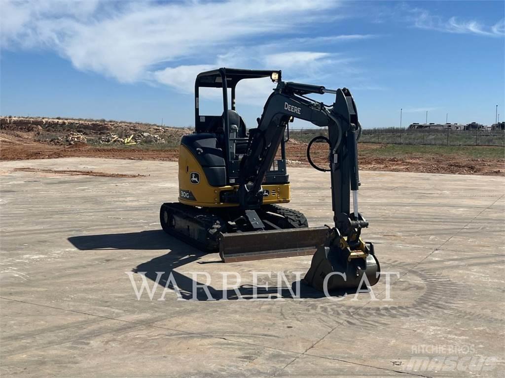 John Deere 30G Vikšriniai ekskavatoriai