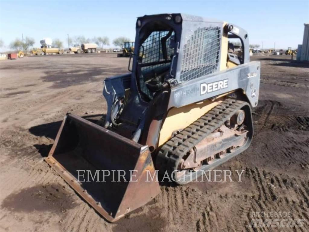 John Deere 323D Krautuvai su šoniniu pasukimu