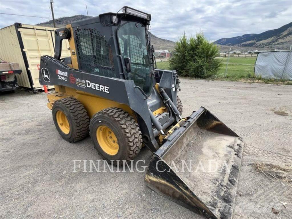 John Deere 324G Krautuvai su šoniniu pasukimu