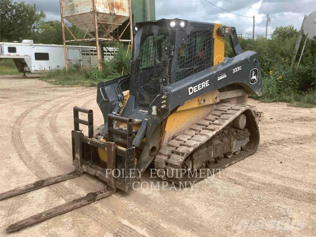 John Deere 333G Krautuvai su šoniniu pasukimu