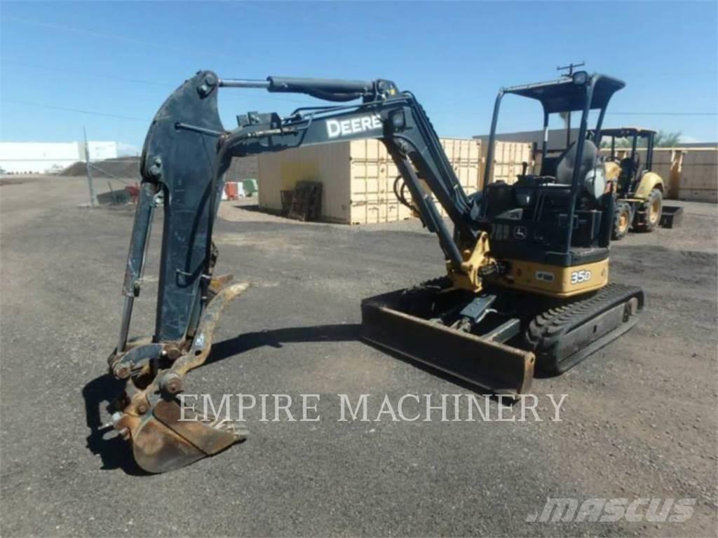 John Deere 35D Vikšriniai ekskavatoriai