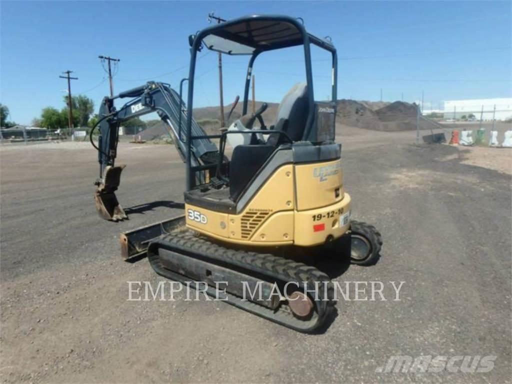 John Deere 35D Vikšriniai ekskavatoriai