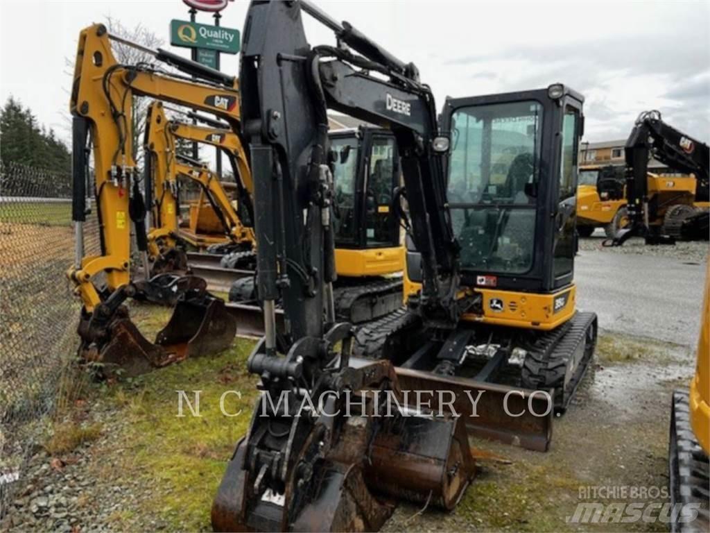 John Deere 35G Vikšriniai ekskavatoriai
