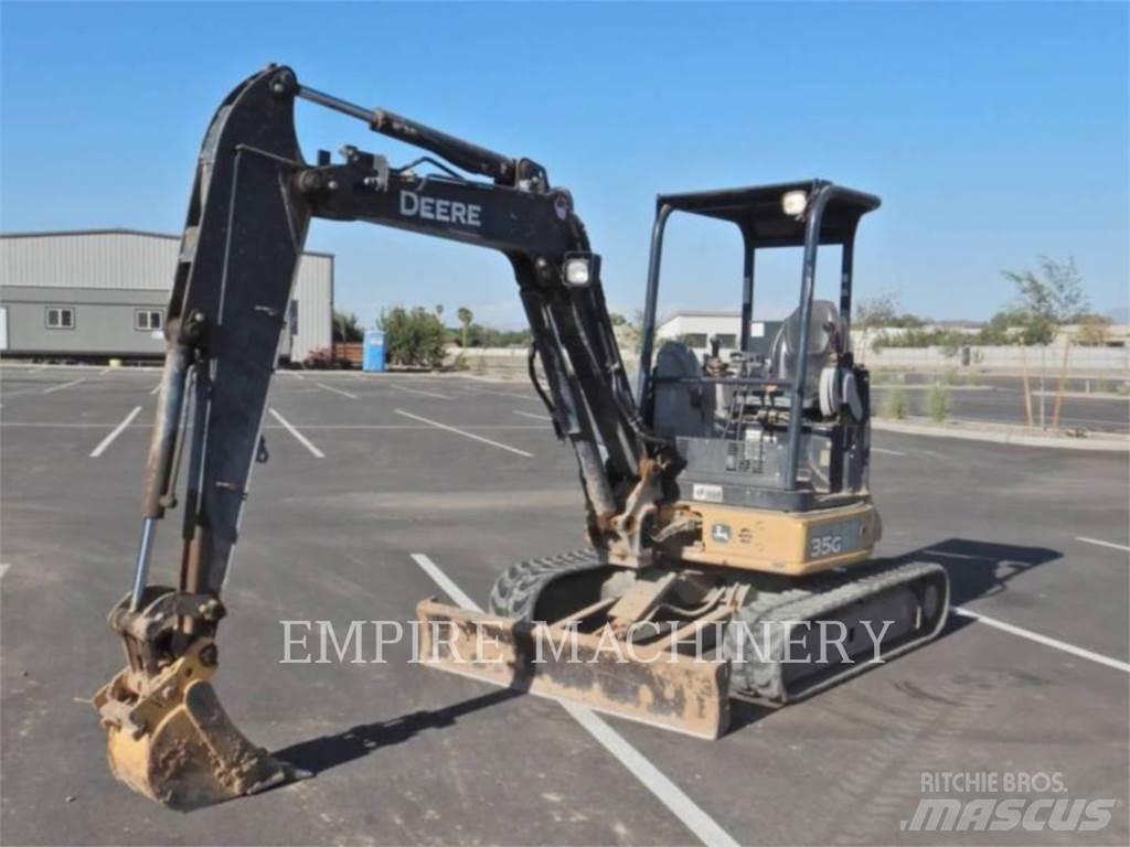 John Deere 35G Vikšriniai ekskavatoriai