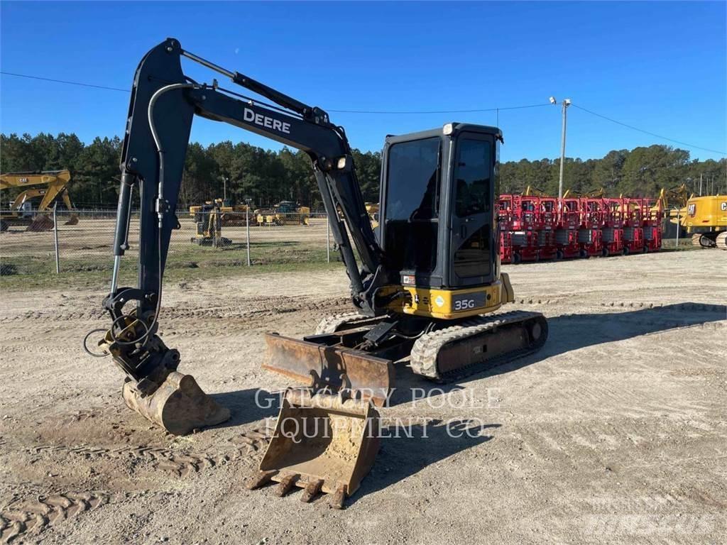 John Deere 35G Vikšriniai ekskavatoriai