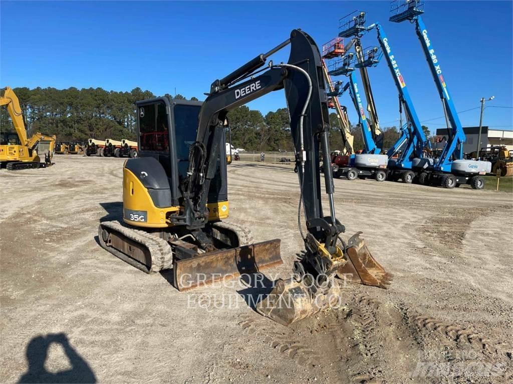 John Deere 35G Vikšriniai ekskavatoriai