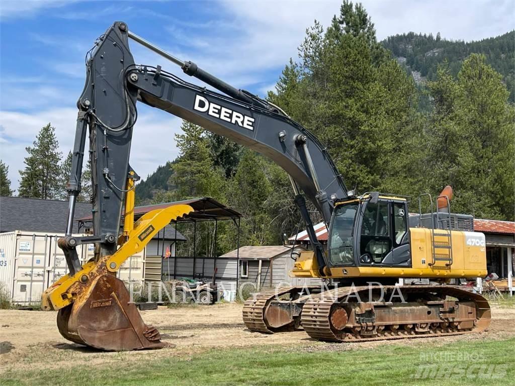 John Deere 470G Vikšriniai ekskavatoriai