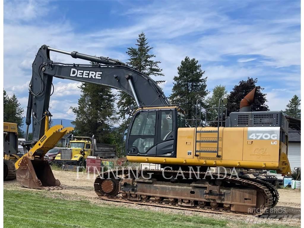 John Deere 470G Vikšriniai ekskavatoriai