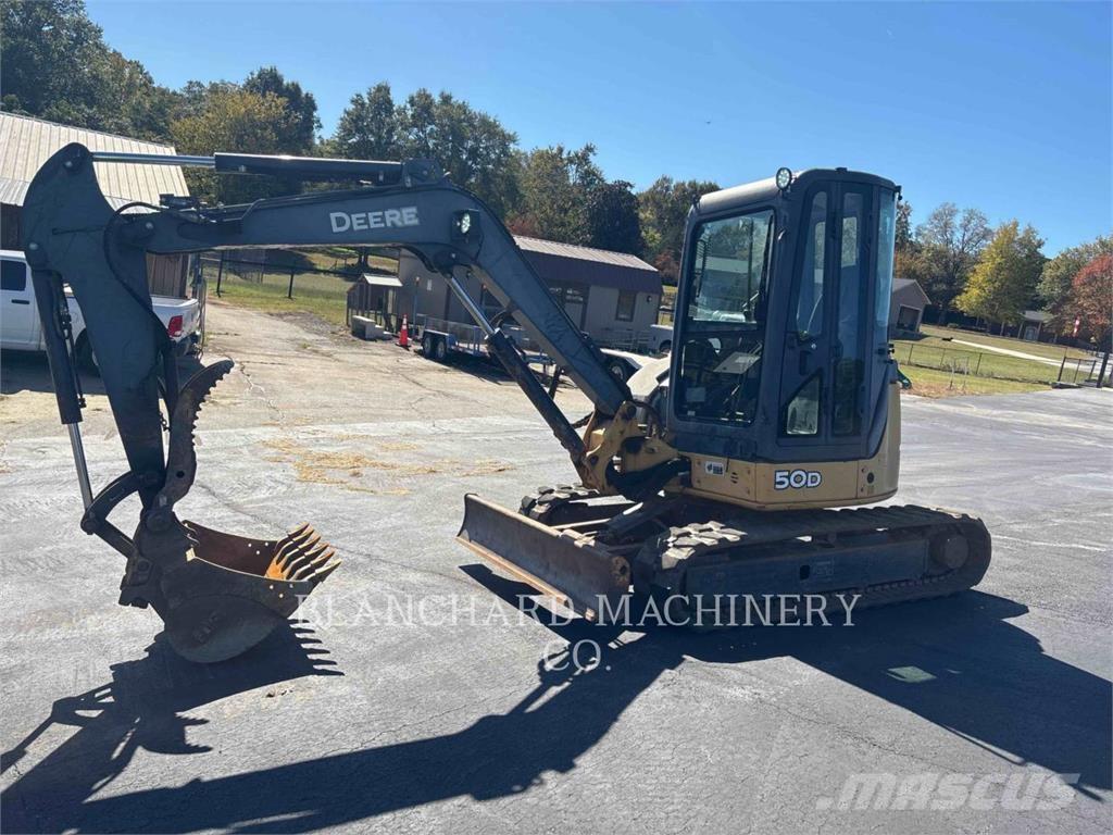 John Deere 50D Vikšriniai ekskavatoriai