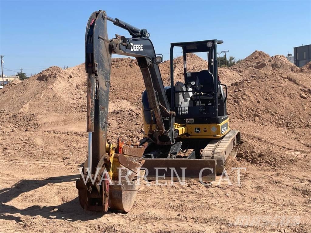 John Deere 50G Vikšriniai ekskavatoriai