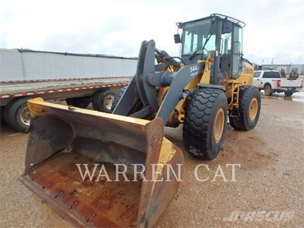 John Deere 544 Naudoti ratiniai krautuvai