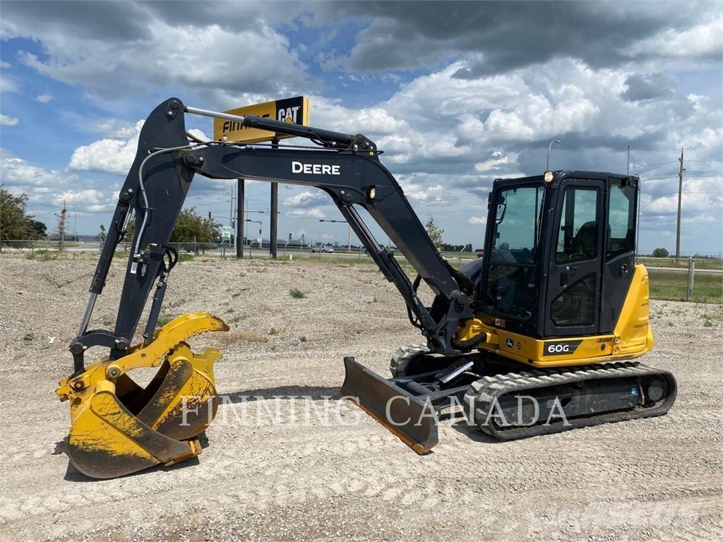 John Deere 60G Vikšriniai ekskavatoriai