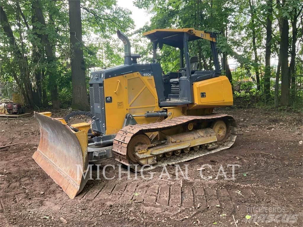 John Deere 650K Vikšriniai buldozeriai