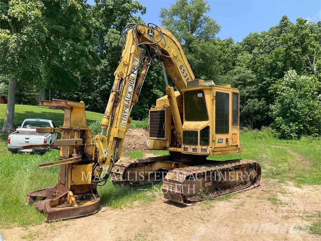 John Deere 653E Miško pjovimo technika