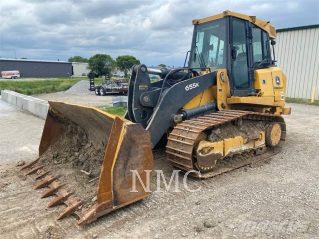 John Deere 655 Vikšriniai krautuvai