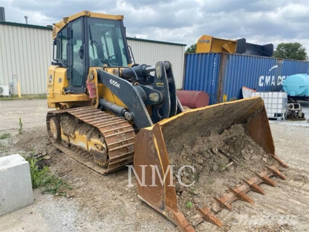 John Deere 655 Vikšriniai krautuvai