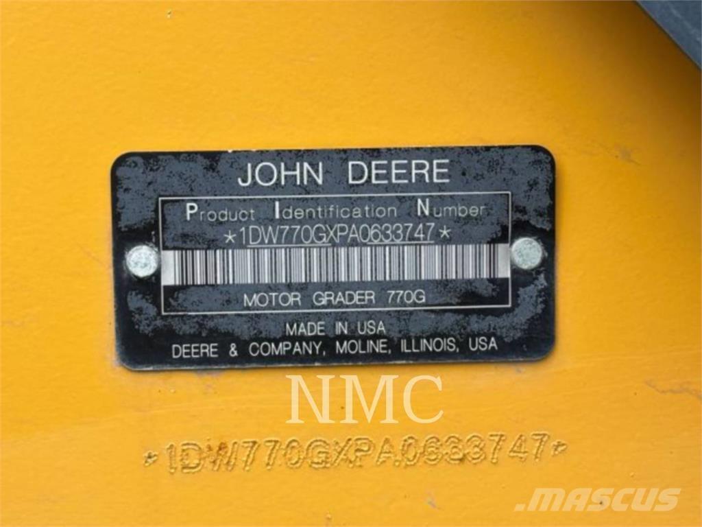 John Deere 770G Greideriai