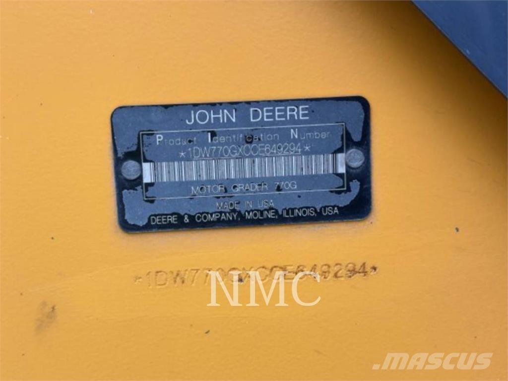 John Deere 770G_JD Greideriai