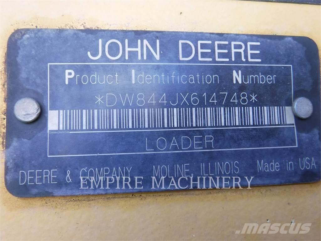 John Deere 844J Naudoti ratiniai krautuvai