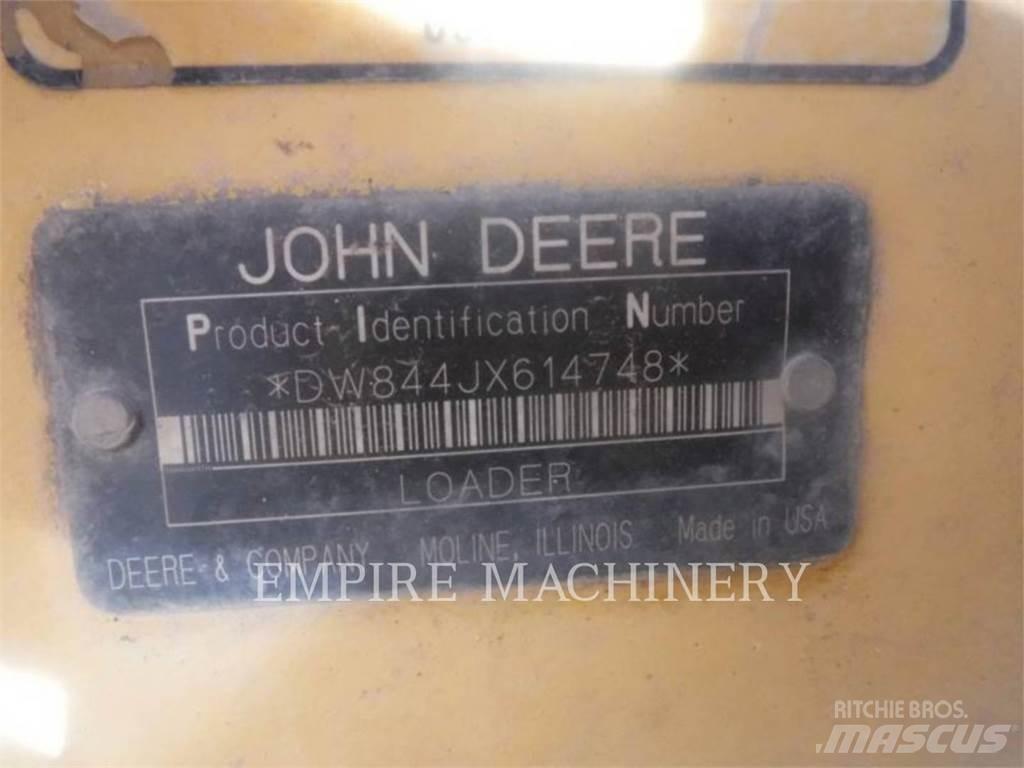John Deere 844J Naudoti ratiniai krautuvai