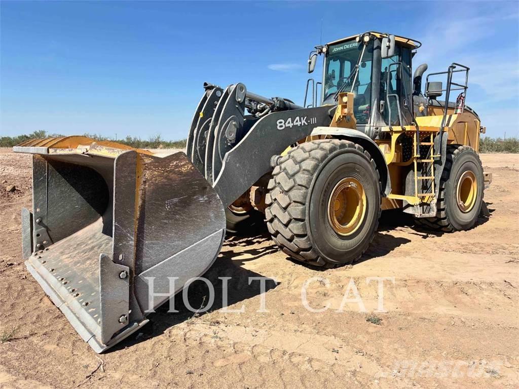 John Deere 844K III Naudoti ratiniai krautuvai