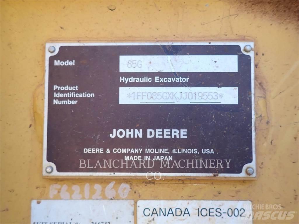 John Deere 85G Vikšriniai ekskavatoriai