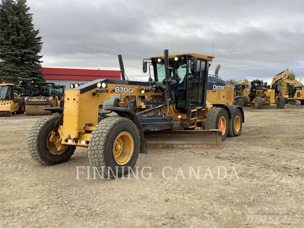 John Deere 870G Greideriai