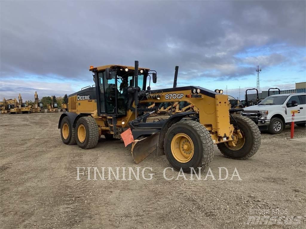 John Deere 870G Greideriai