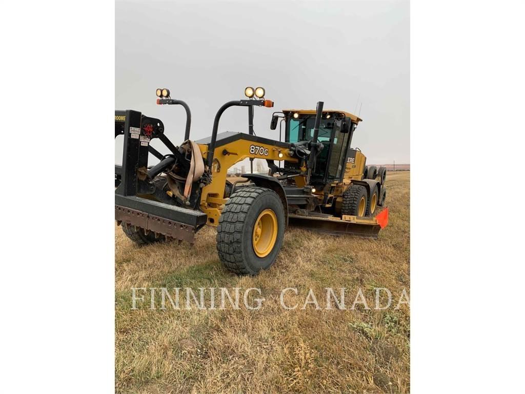 John Deere 870G Greideriai
