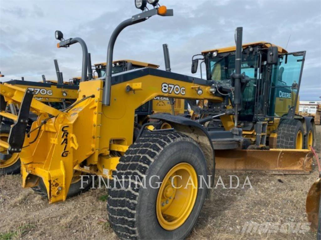 John Deere 870G Greideriai