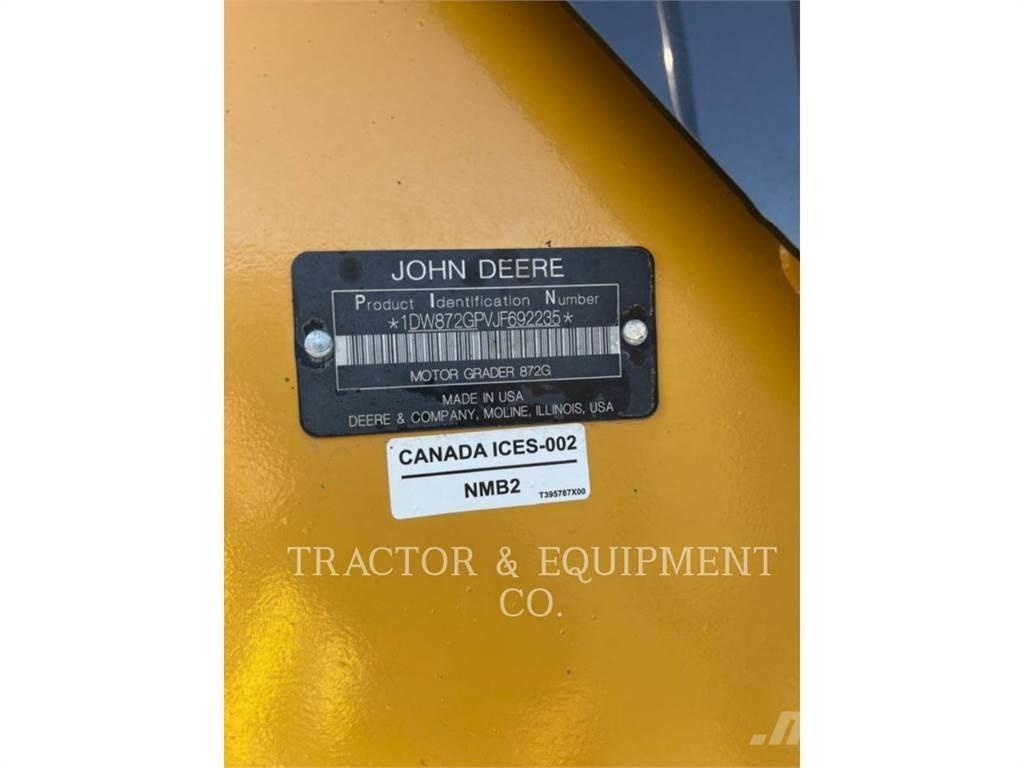 John Deere 872GP Greideriai