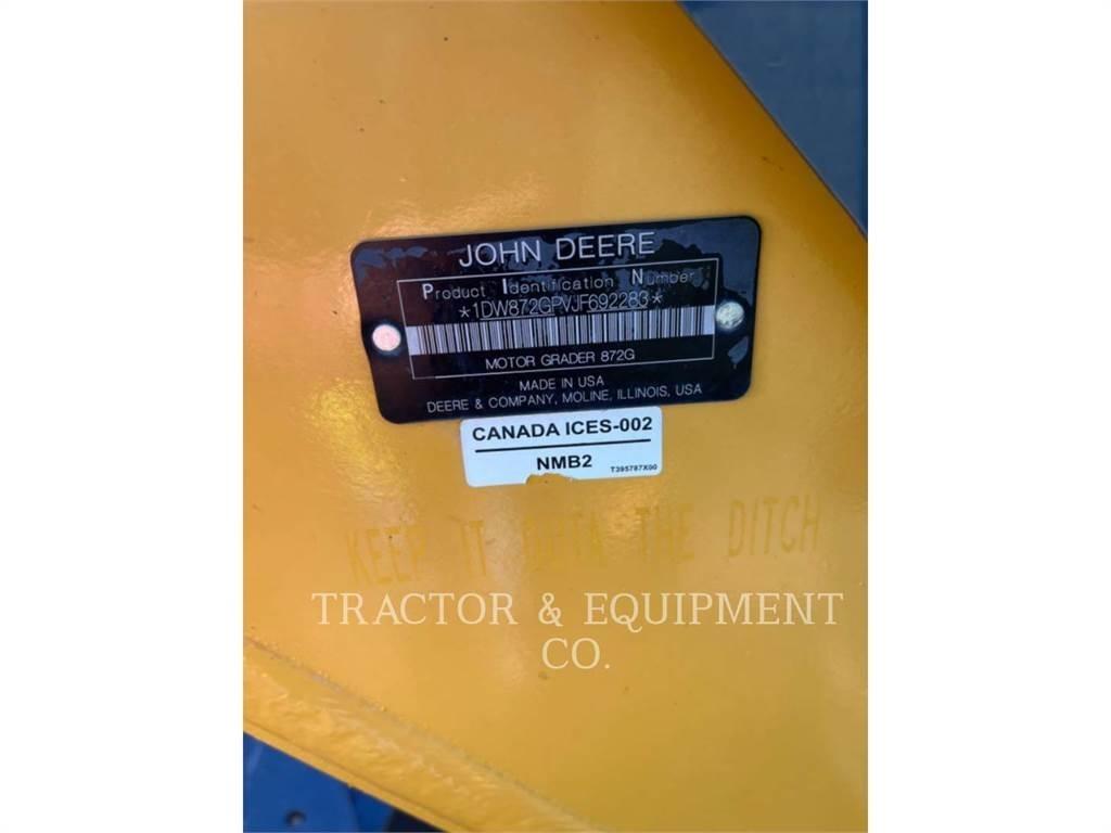 John Deere 872GP Greideriai