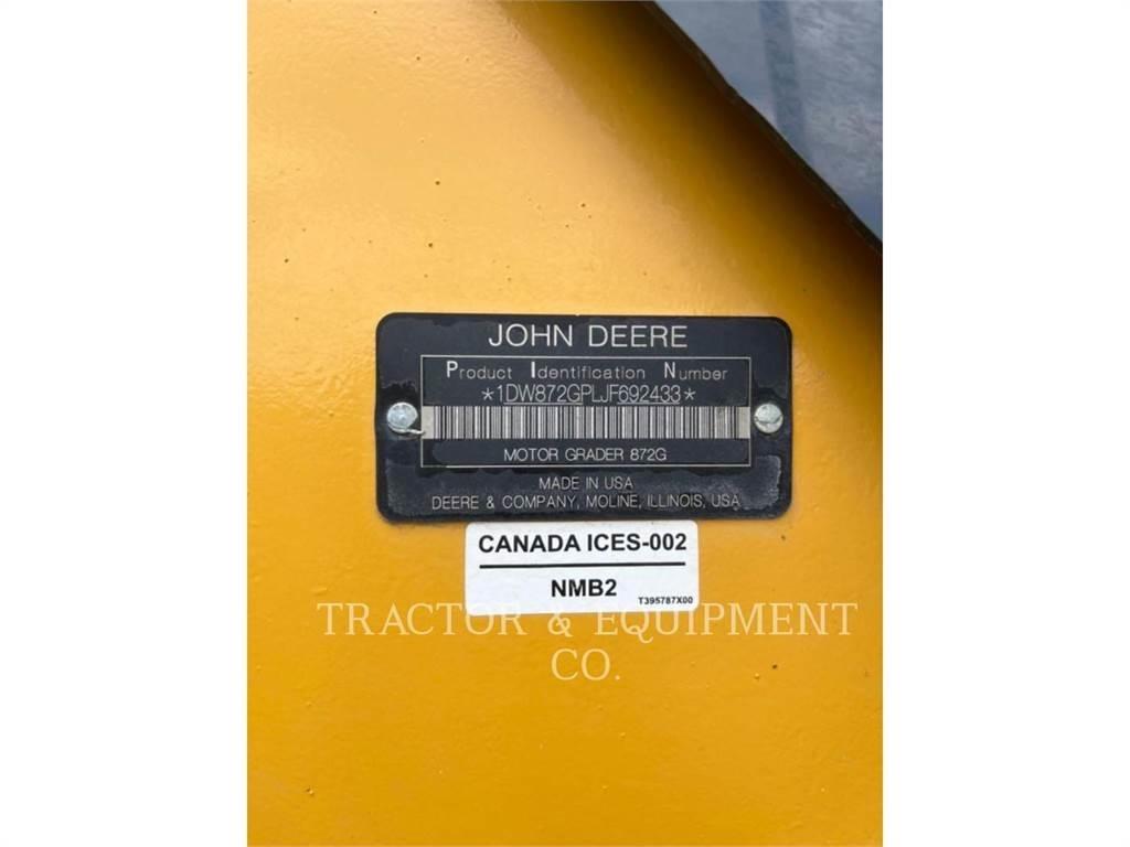 John Deere 872GP Greideriai