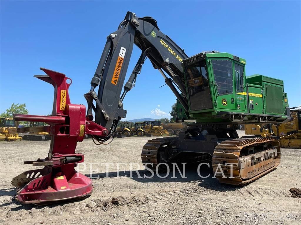 John Deere 959M Miško pjovimo technika