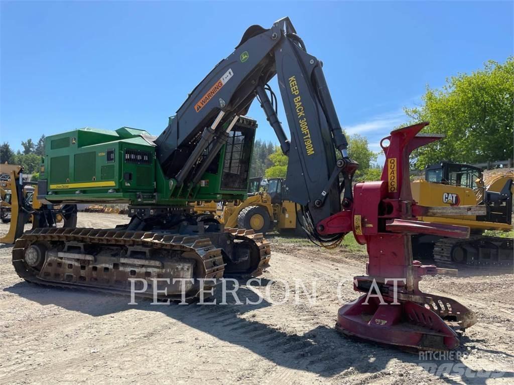 John Deere 959M Miško pjovimo technika