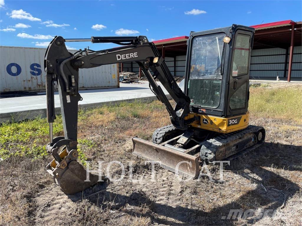 John Deere & CO. 30G Vikšriniai ekskavatoriai