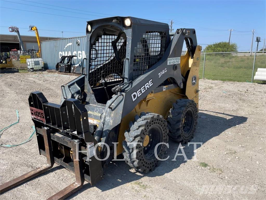 John Deere & CO. 314G Krautuvai su šoniniu pasukimu