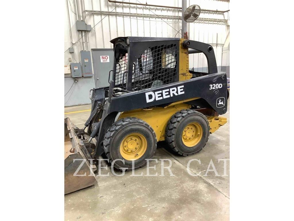 John Deere & CO. 320 D Krautuvai su šoniniu pasukimu