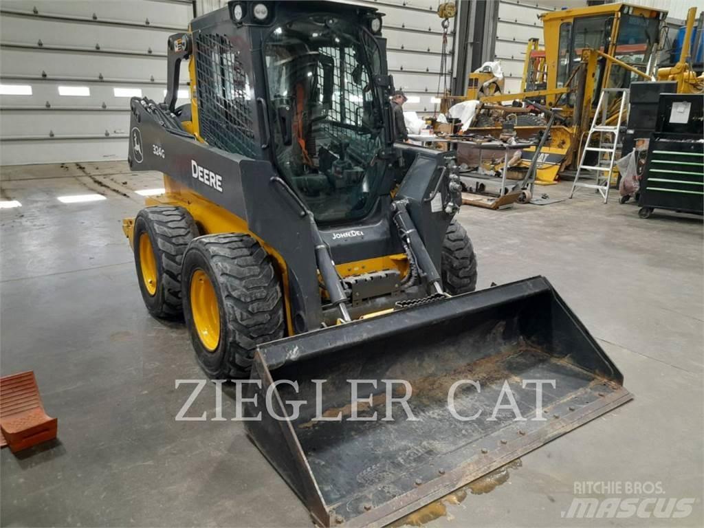 John Deere & CO. 324G Krautuvai su šoniniu pasukimu