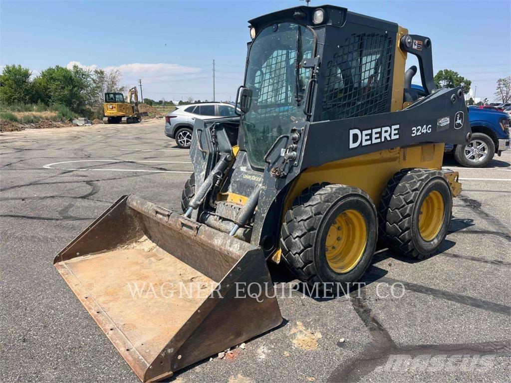 John Deere & CO. 324G Krautuvai su šoniniu pasukimu