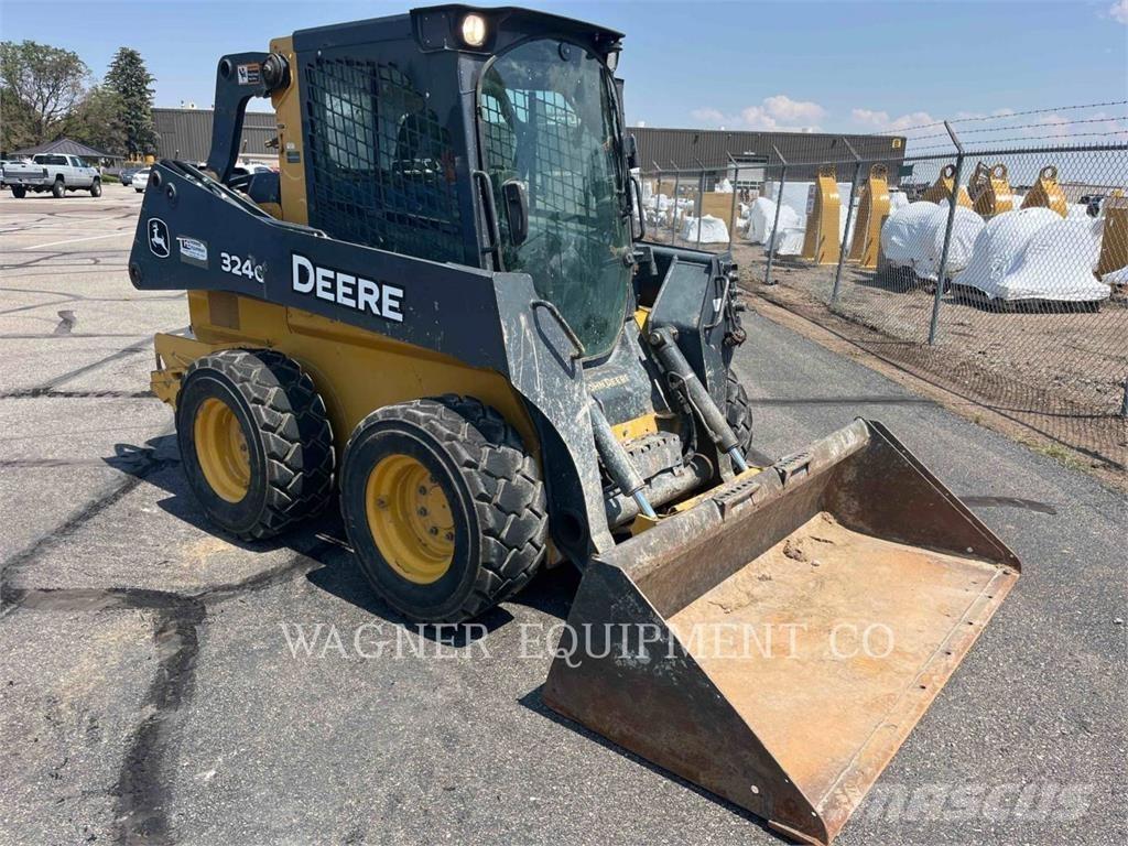 John Deere & CO. 324G Krautuvai su šoniniu pasukimu