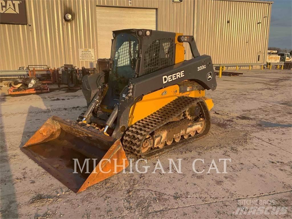 John Deere & CO. 333G Krautuvai su šoniniu pasukimu