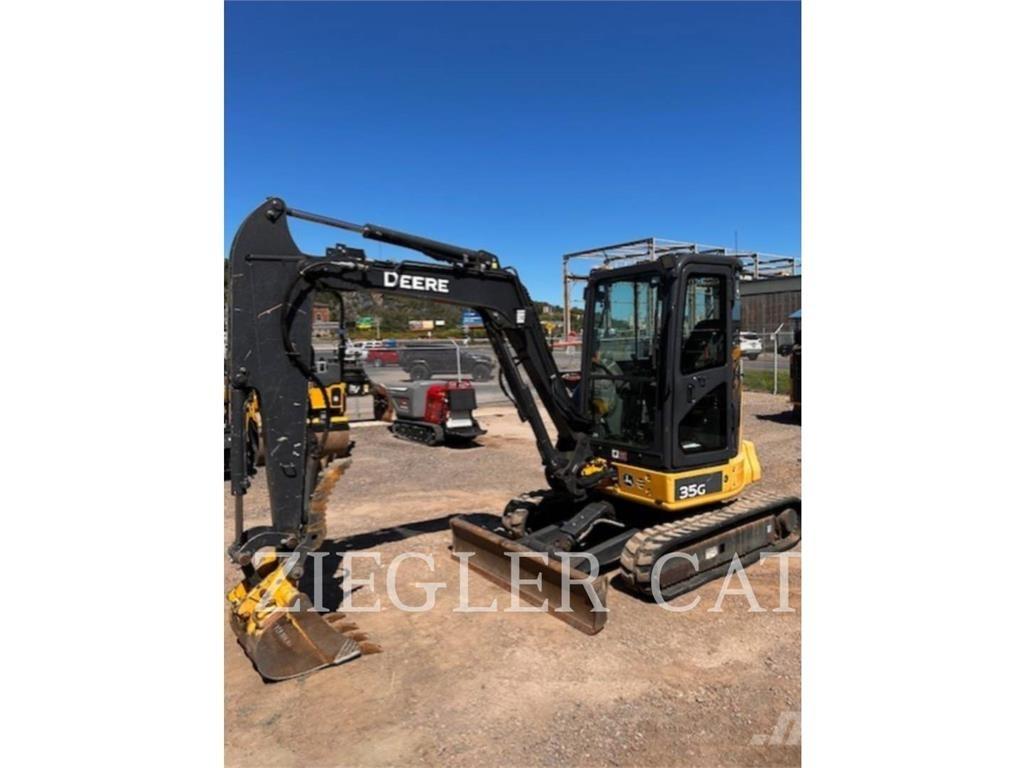 John Deere & CO. 35G Vikšriniai ekskavatoriai