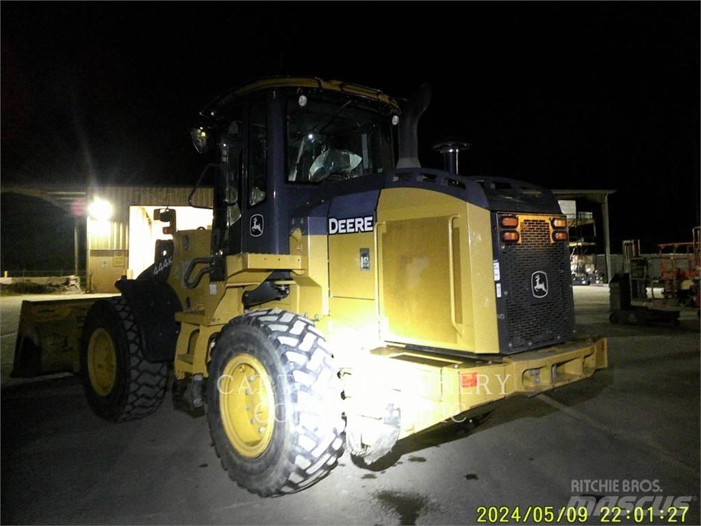 John Deere & CO. 444K Naudoti ratiniai krautuvai