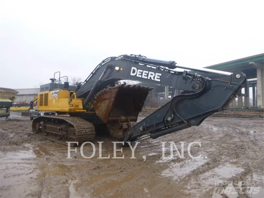 John Deere & CO. 470G Vikšriniai ekskavatoriai