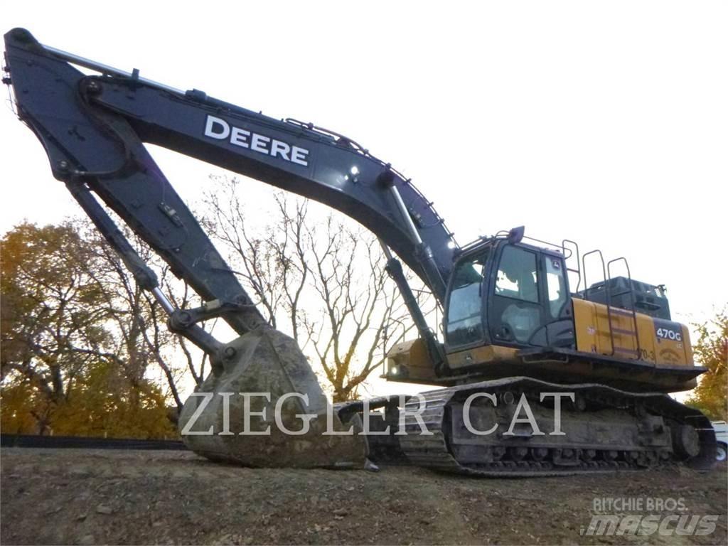 John Deere & CO. 470G Vikšriniai ekskavatoriai