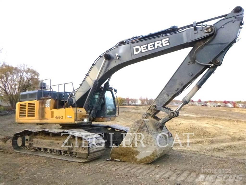 John Deere & CO. 470G Vikšriniai ekskavatoriai