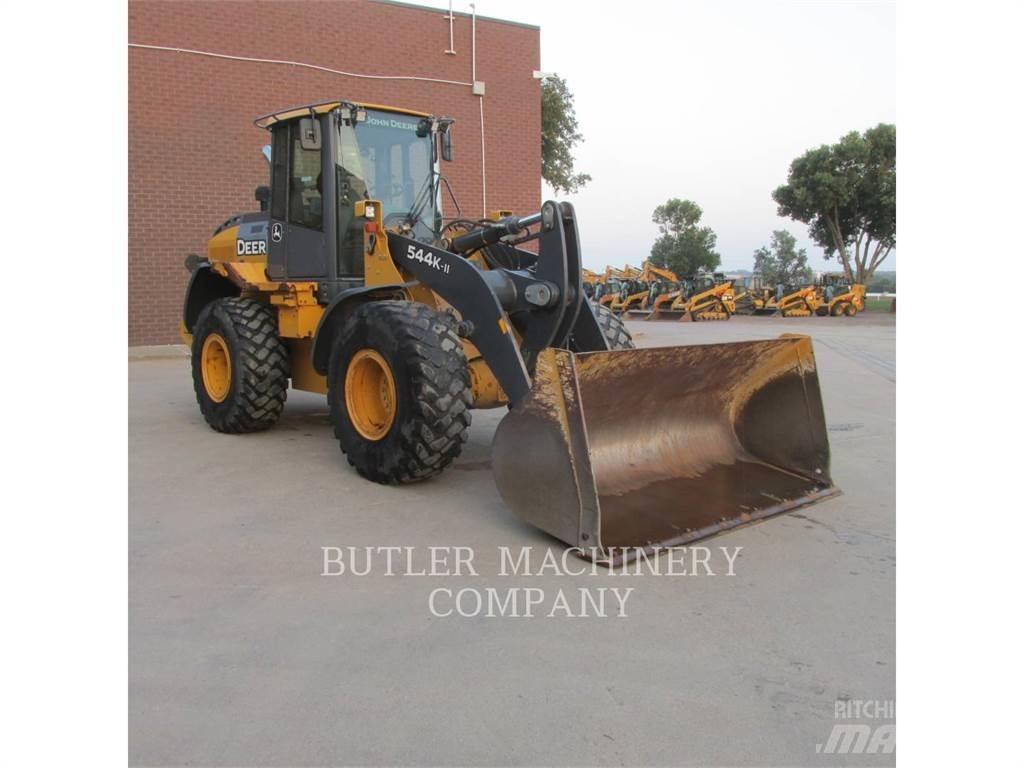 John Deere & CO. 544K Naudoti ratiniai krautuvai